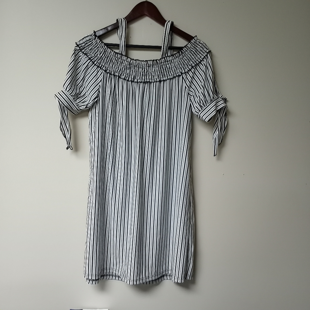 Mlle Gabrielle Stripe Dress